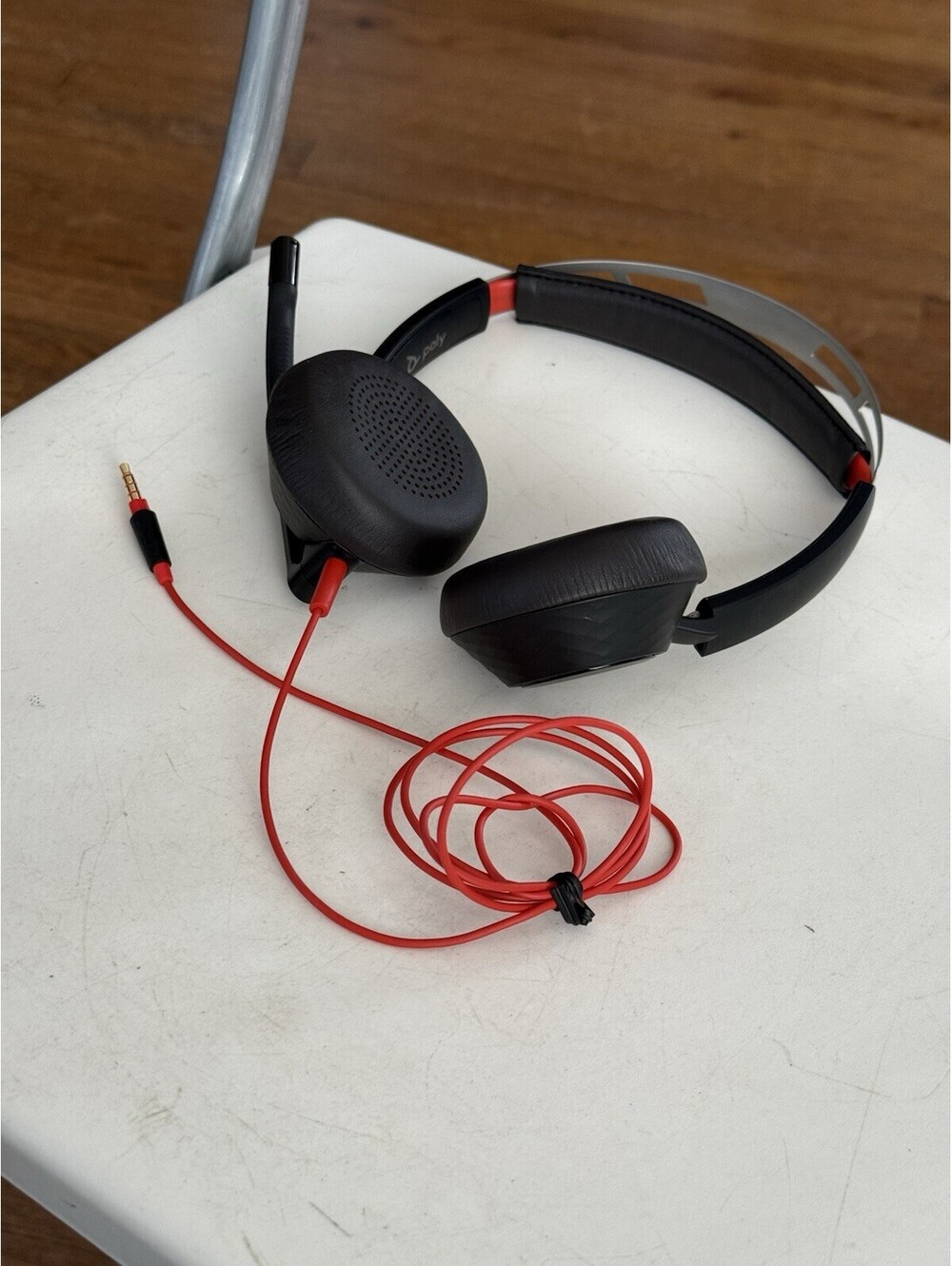 Plantronics Poly Blackwire C5220T Stereo USB-C Wired Headset , Missing Adapter